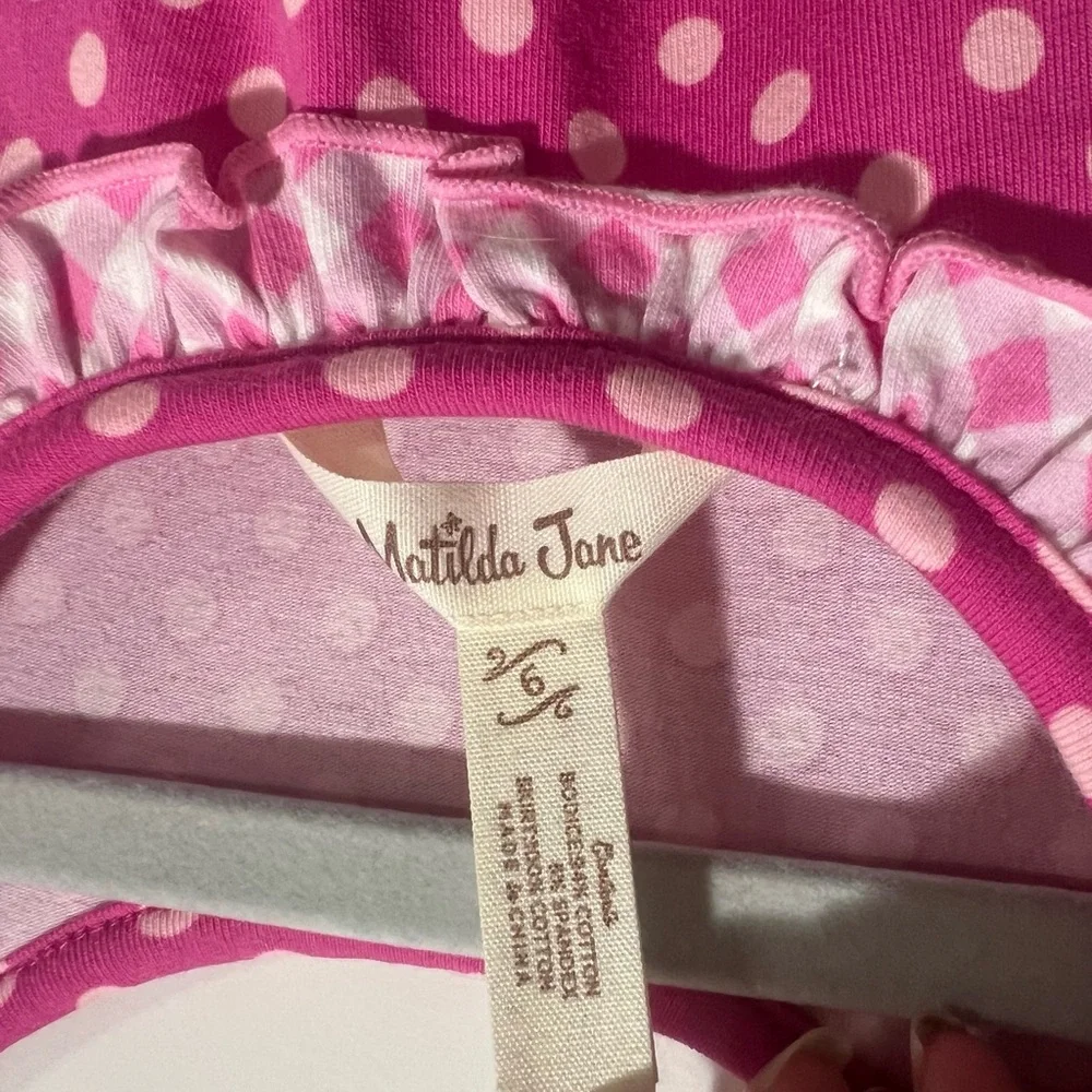 “Matilda Jane” Dot Dot girls dress size 6 Easter Dress ✅ - Picture 5 of 6